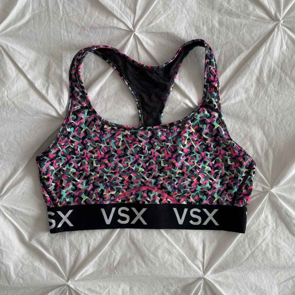 victoria's secret sport VSX patterned sports bra